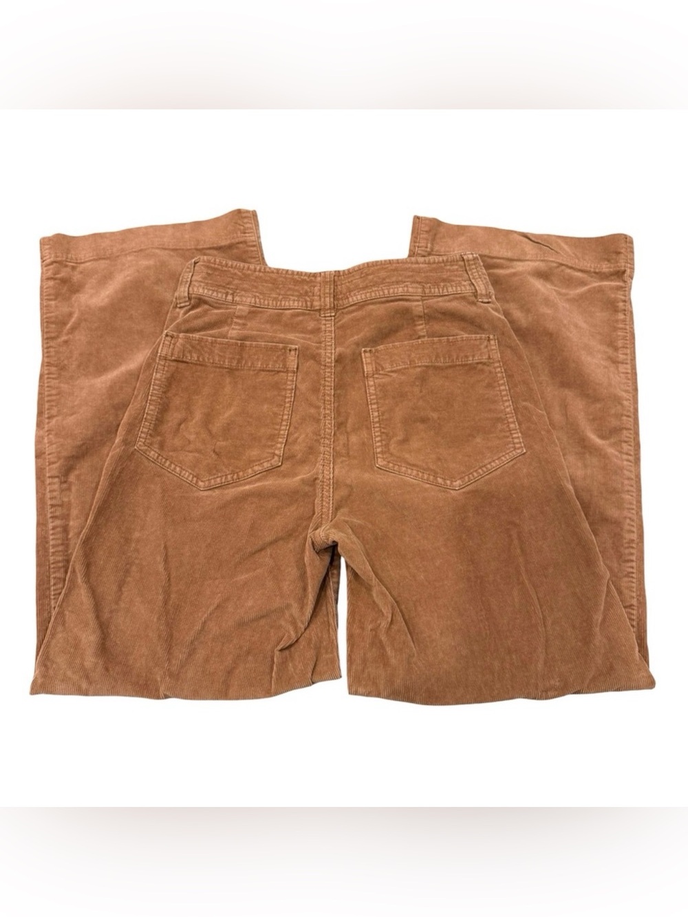 Faherty women’s Corduroy Pants in Brown size 26 wide leg high rise see pics